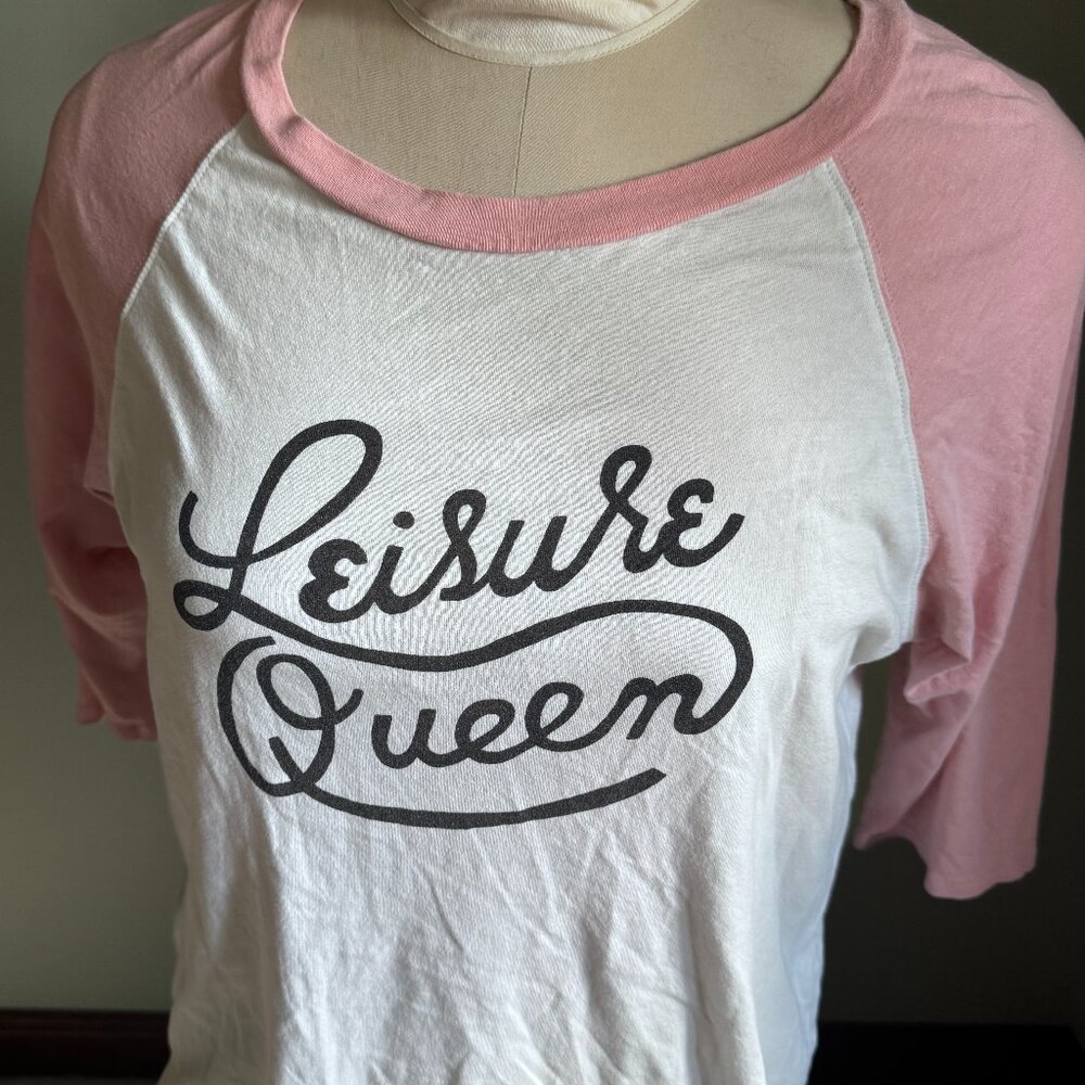 Ban.Do 3/4 Sleeve Leisure Queen Baseball Tee